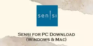 sensi for pc