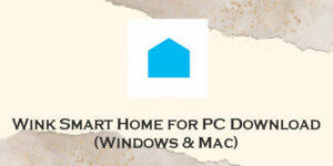 wink smart home for pc