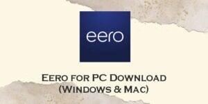 eero for pc