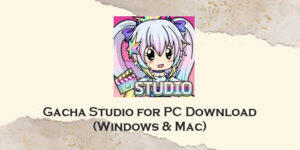 gacha studio for pc