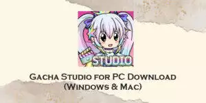 gacha studio for pc