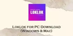 loklok for pc