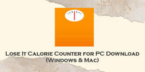 lose it calorie counter for pc