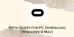 meta quest for pc