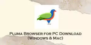 pluma browser for pc