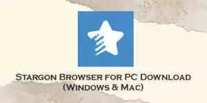 stargon browser for pc