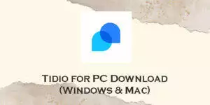 tidio for pc