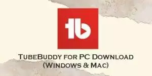 tubebuddy for pc