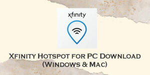 xfinity hotspot for pc