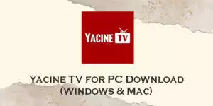 yacine tv for pc