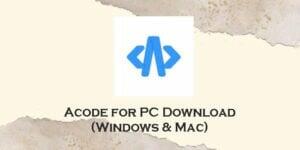 acode for pc