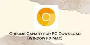 chrome canary for pc