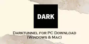 darktunnel for pc