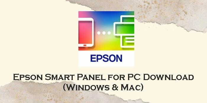 epson smart panel download for mac