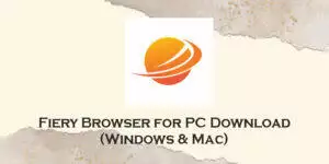 fiery browser for pc