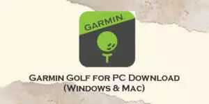 garmin golf for pc