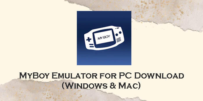 myboy emulator