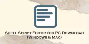 shell script editor for pc