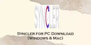 syncler for pc