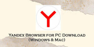 yandex browser for pc