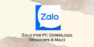 zalo for pc