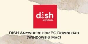 dish anywhere for pc