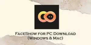 faceshow for pc