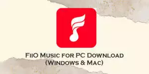 fiio music for pc