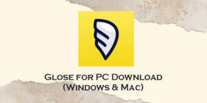 glose for pc