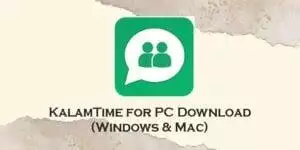 kalamtime for pc