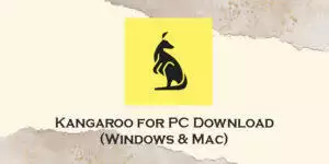 kangaroo for pc