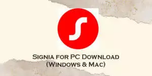 signia for pc