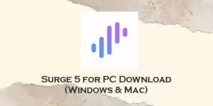 surge 5 for pc
