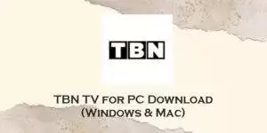 tbn tv for pc