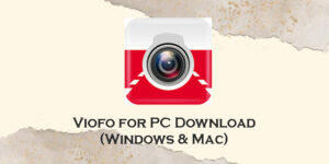 viofo for pc