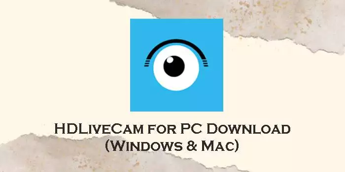 hdlivecam for pc