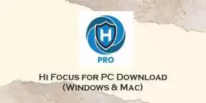 hi focus for pc