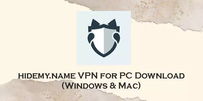 hidemy.name vpn for pc