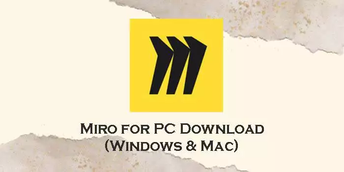 miro for pc
