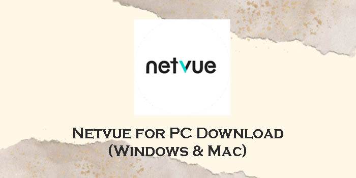 netvue for pc