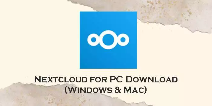 nextcloud for pc