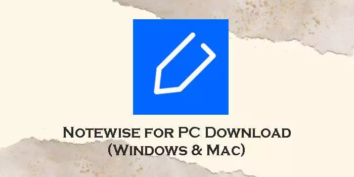 notewise for pc