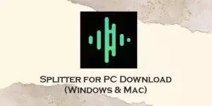 Download Splitter for PC (Windows 11/10/8 & Mac) - AppzforPC.com