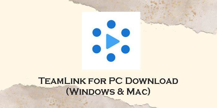 teamlink for pc