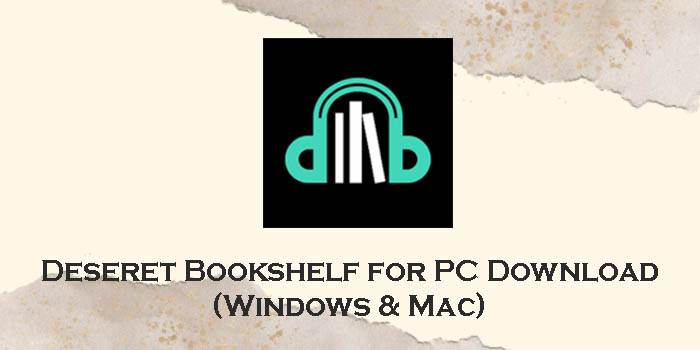 deseret bookshelf for pc