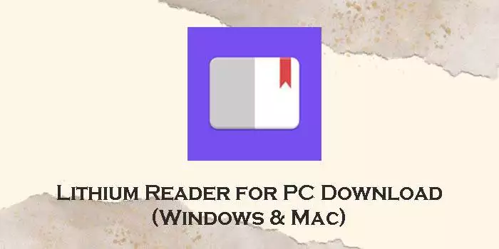 lithium reader for pc