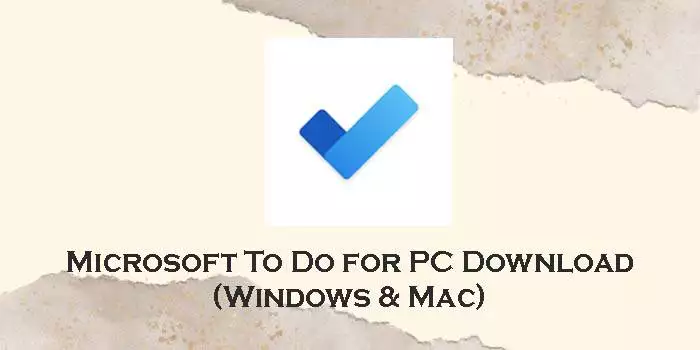 microsoft to do for pc