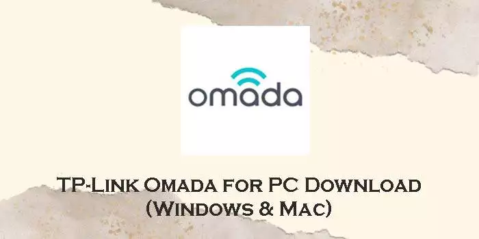 tp-link omada for pc