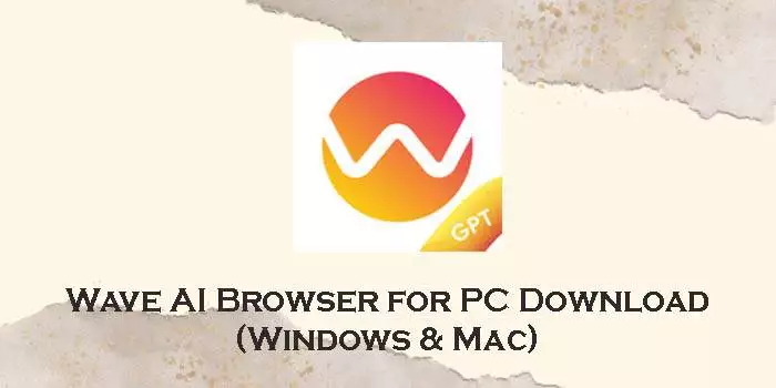 wave ai browser for pc