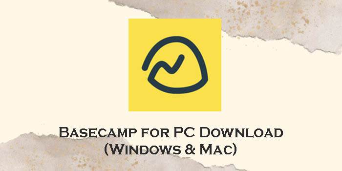 basecamp for pc